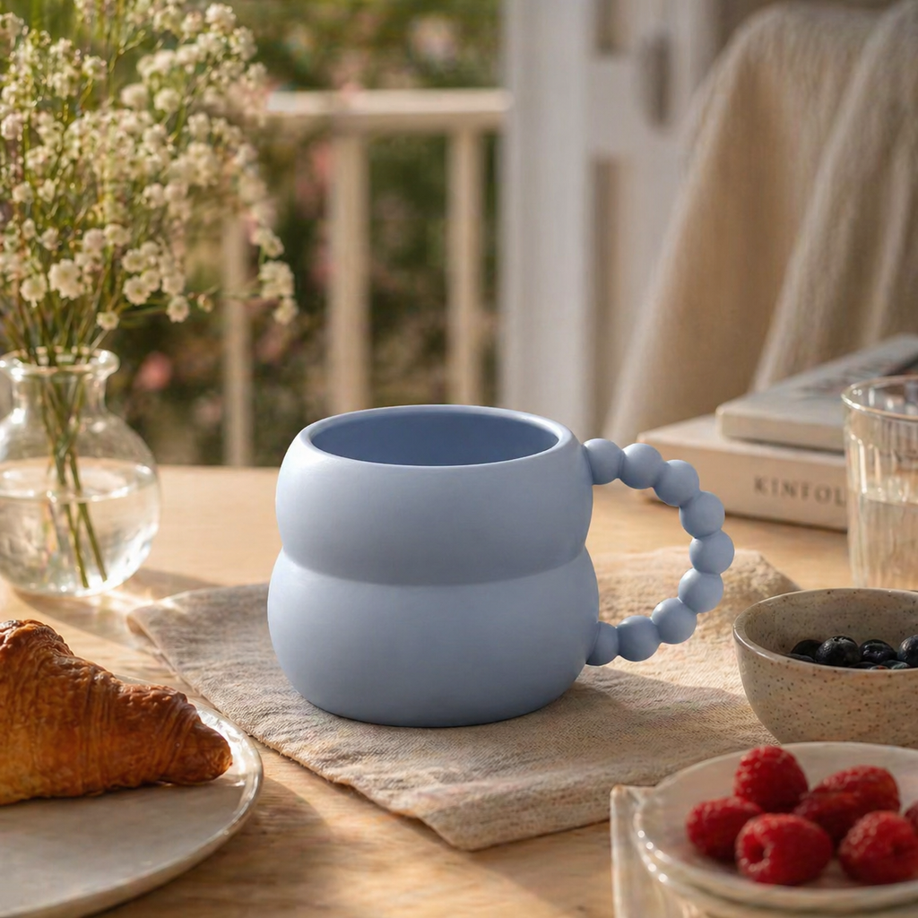 Ceramic Mug – Handcrafted Style, 250 ml
