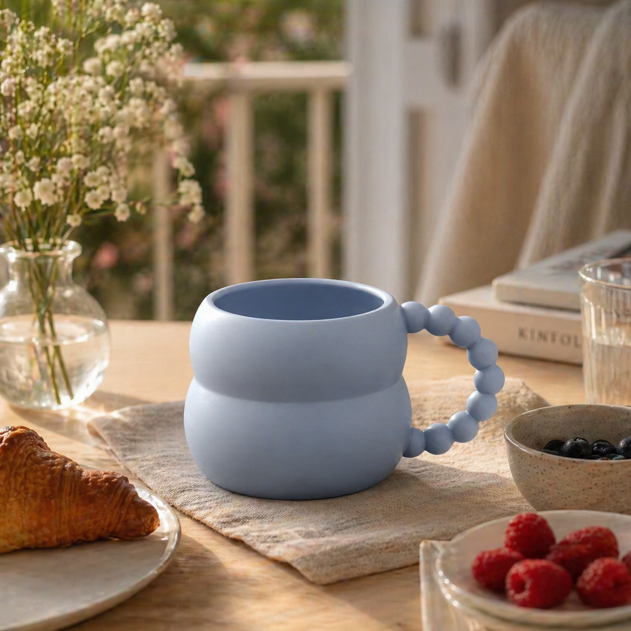 Ceramic Mug – Handcrafted Style, 250 ml