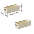 Foldable Kitchen Storage Box | Seasoning & Food Organiser | Beige & Clear