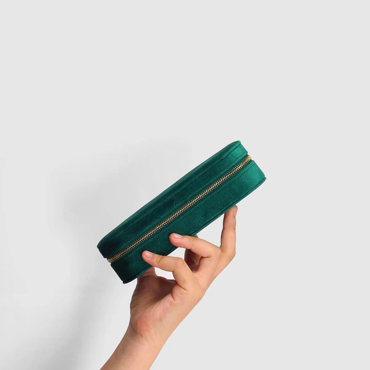 Velvet Ring Storage Box | Portable Jewellery Organiser