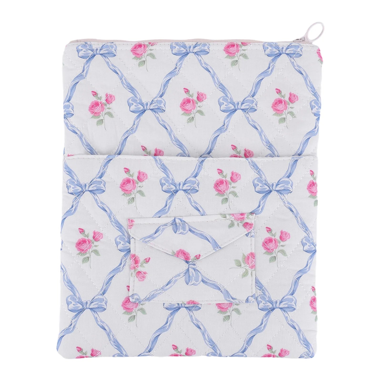 Quilted Laptop Sleeve | Floral & Solid Styles | 11, 13 & 15 Inch