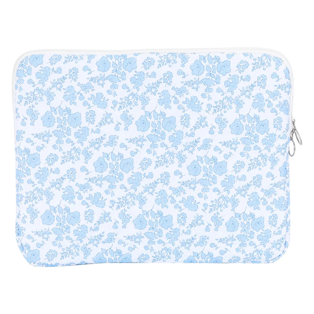 Quilted Laptop Sleeve | Floral & Solid Styles | 11, 13 & 15 Inch