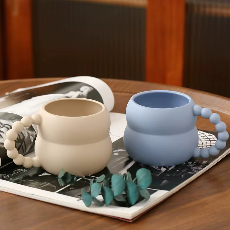 Ceramic Mug – Handcrafted Style, 250 ml