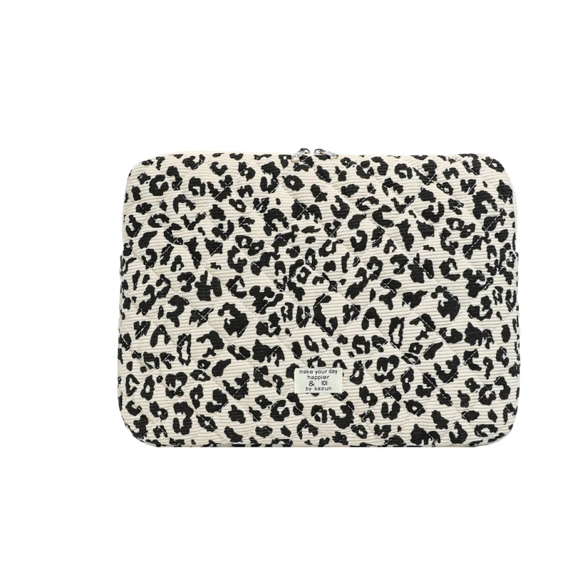 Quilted Laptop Sleeve | Floral & Solid Styles | 11, 13 & 15 Inch