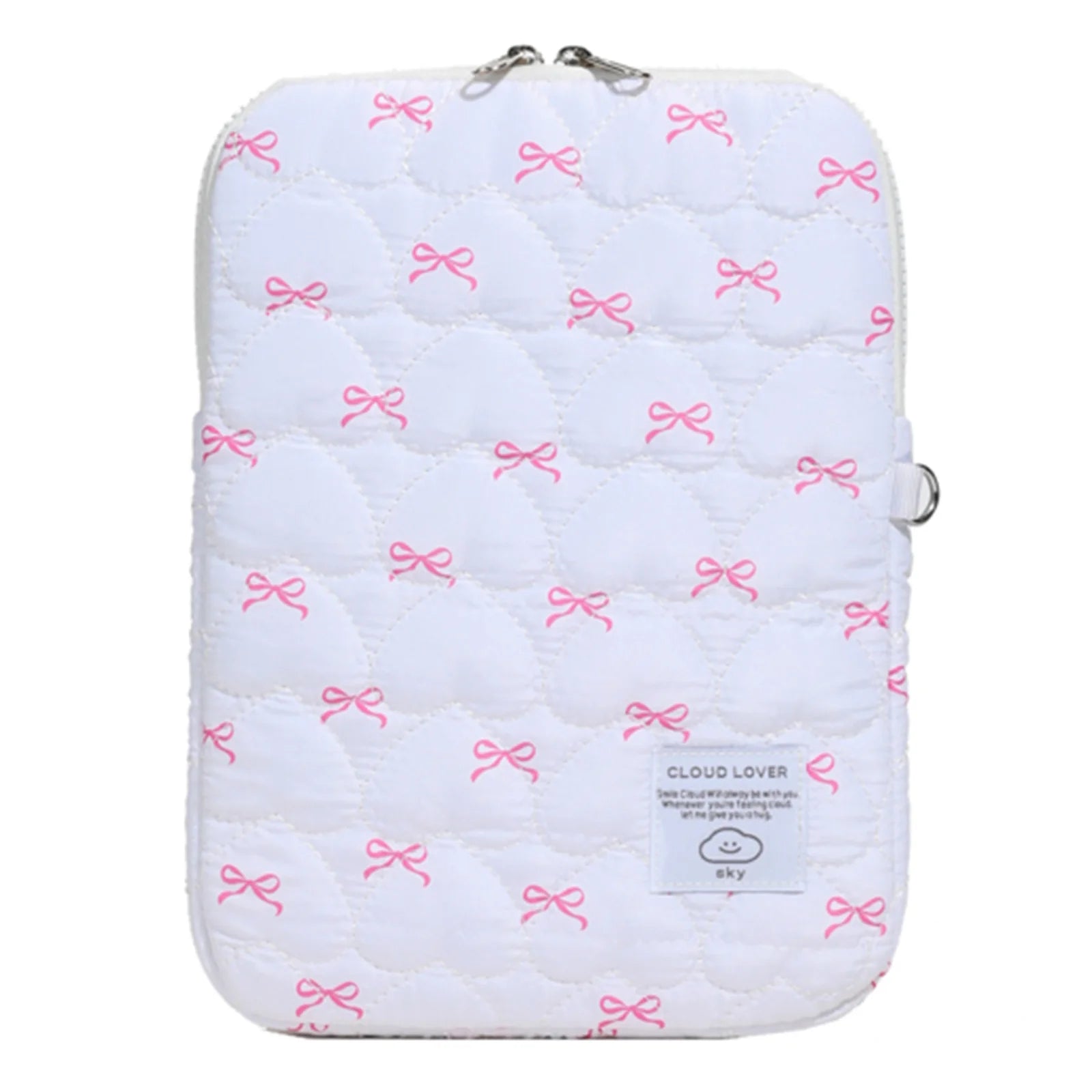 Quilted Laptop Sleeve | Floral & Solid Styles | 11, 13 & 15 Inch