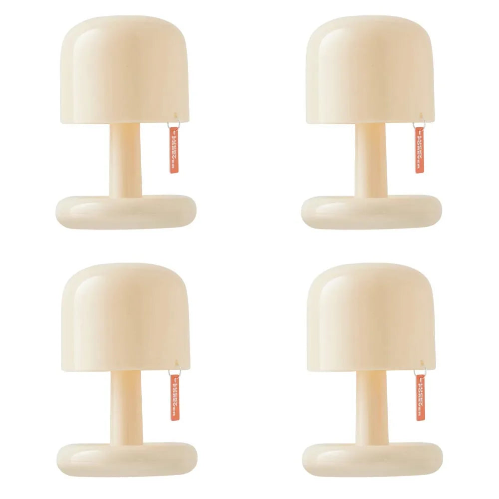 Mushroom LED Night Light | USB Rechargeable | Dimmable Touch Lamp | Home & Bedroom Decor