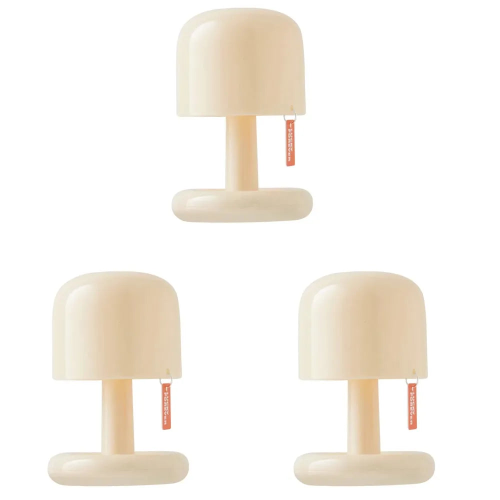 Mushroom LED Night Light | USB Rechargeable | Dimmable Touch Lamp | Home & Bedroom Decor