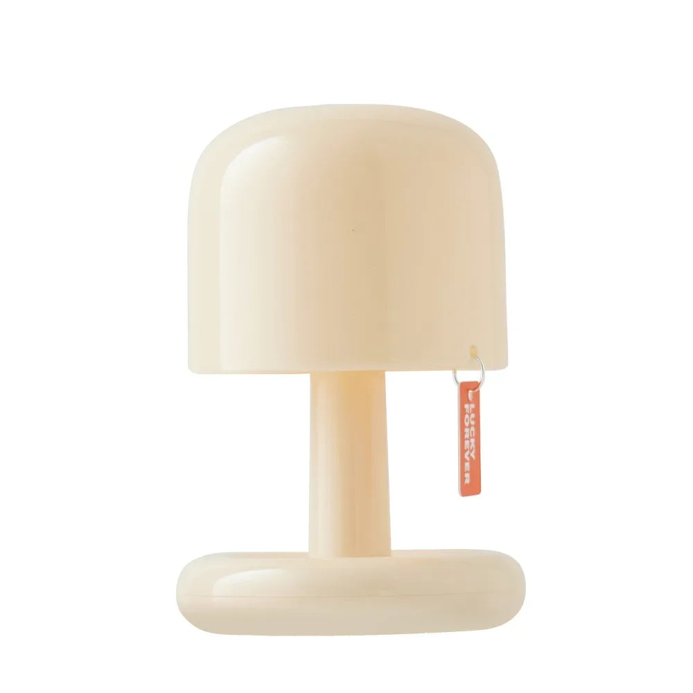 Mushroom LED Night Light | USB Rechargeable | Dimmable Touch Lamp | Home & Bedroom Decor