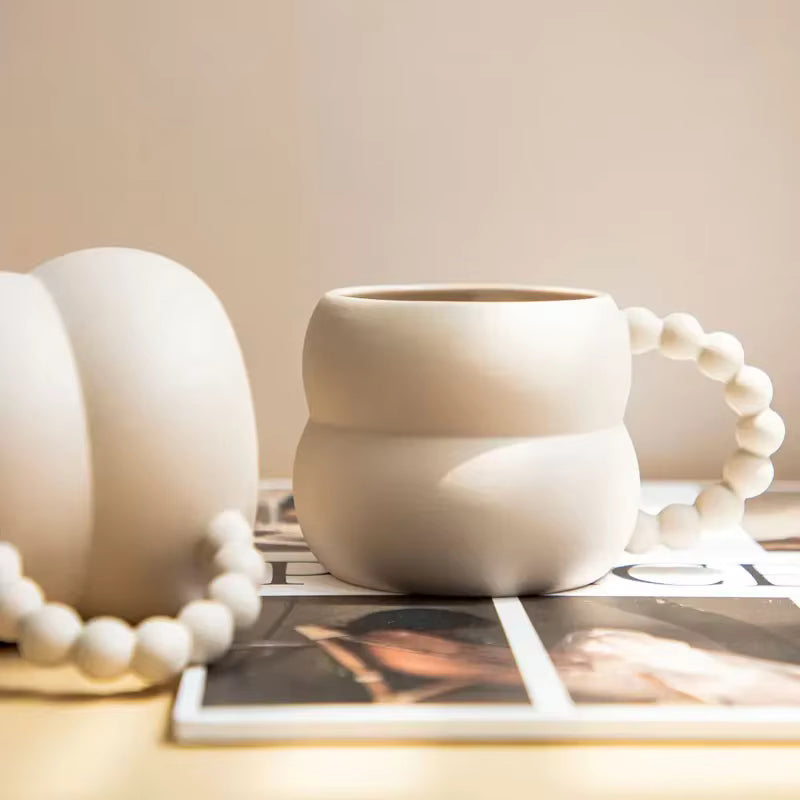 Ceramic Mug – Handcrafted Style, 250 ml